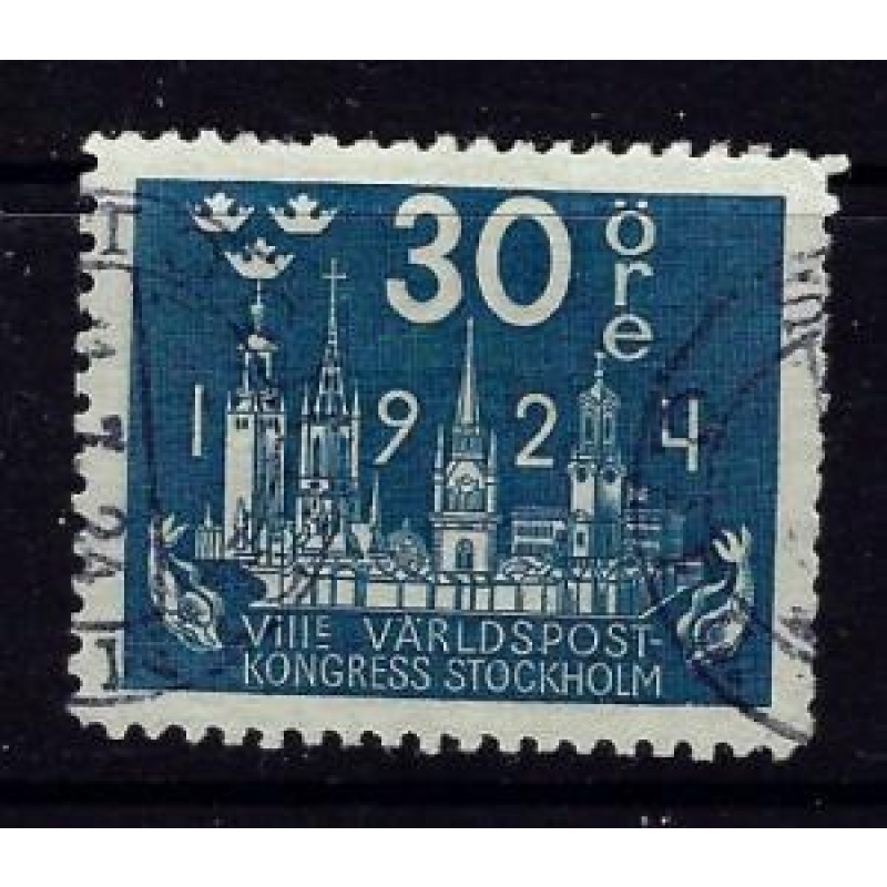 Sweden 202 Used 1924 issue (ap9147)