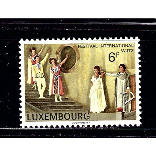 Luxemburg 605 MH 1977 issue