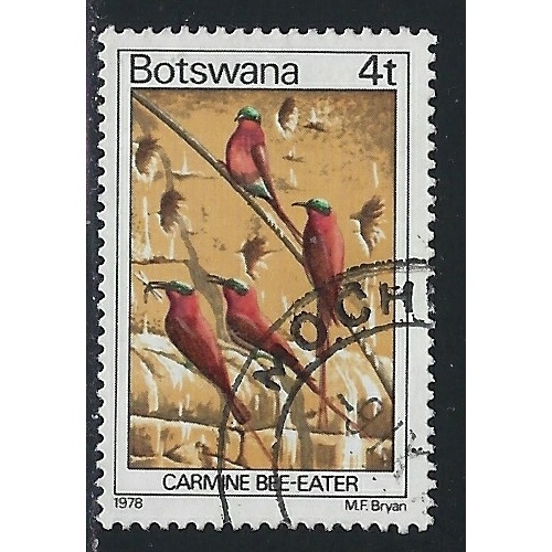 Botswana 201 Used 1978 Birds (fe1520)