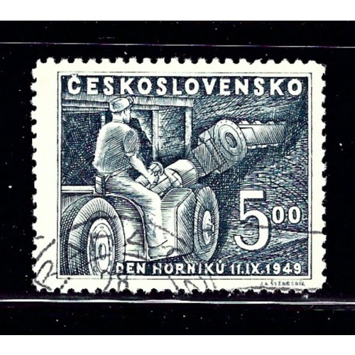 Czechoslovakia 396 Used 1949 issue