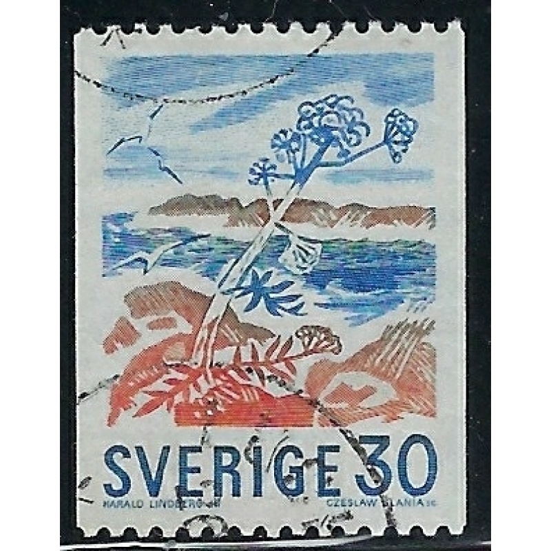 Sweden 743 Used 1967 issue (fe9408)
