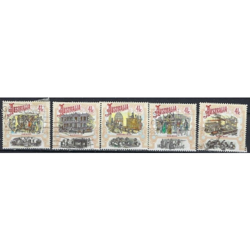 Australia 1184a-e Used 1990 set (ak1640)
