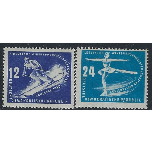 Germany DDR 51-52 MH 1950 set (ak2224)