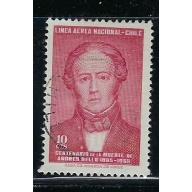 Chile C263 Used 1965 issue (fe5684)