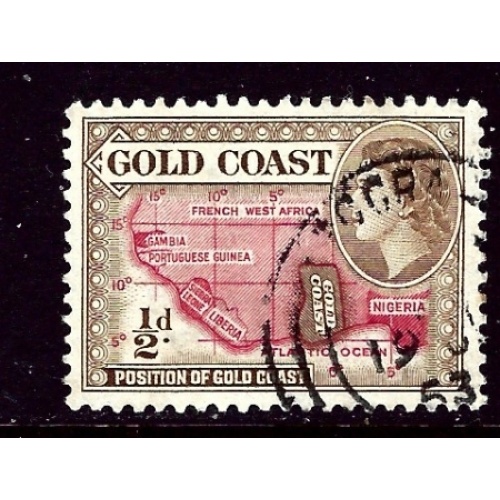 Gold Coast 148 Used 1952 issue    (ap5924)