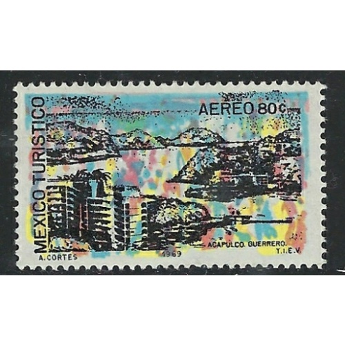 Mexico C355 MNH 1969 issue (ak2669)