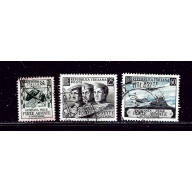Italy 613-15 Used  1952 set