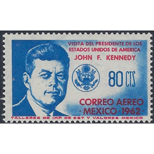 Mexico C262 MLH 1962 John F Kennedy (ak6311)