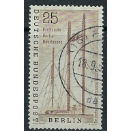 Germany Berlin 9N143 Used 1956 Radio Station (ak4094)
