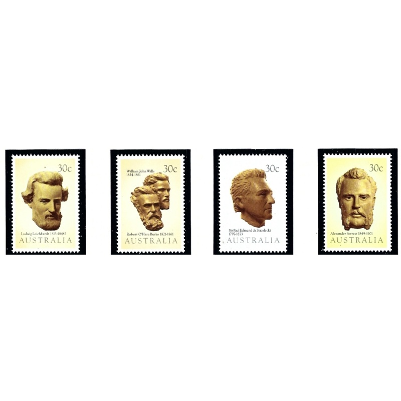 Australia 885-88 MNH 1983 Island Explorers    (ap6147)