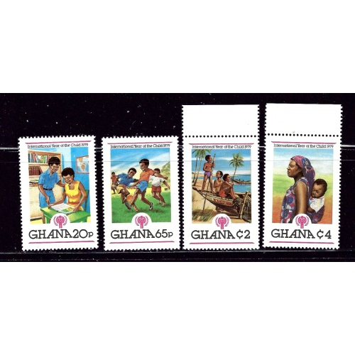 Ghana 709-12 MNH 1980 Int'l Year of the Child    (ap2780)