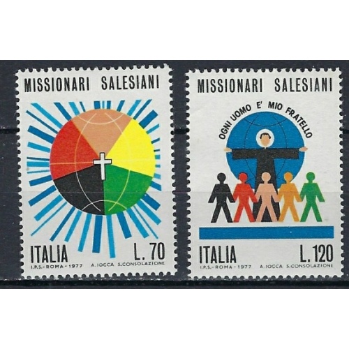Italy 1257-58 MNH 1977 issue (ak2647)