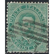 Italy 45 Used 1879 issue; few short perfs (ak3393)