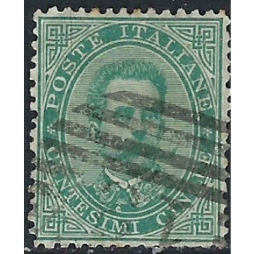 Italy 45 Used 1879 issue; few short perfs (ak3393)