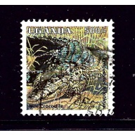 Uganda 1335 Used 1995 Crocodile