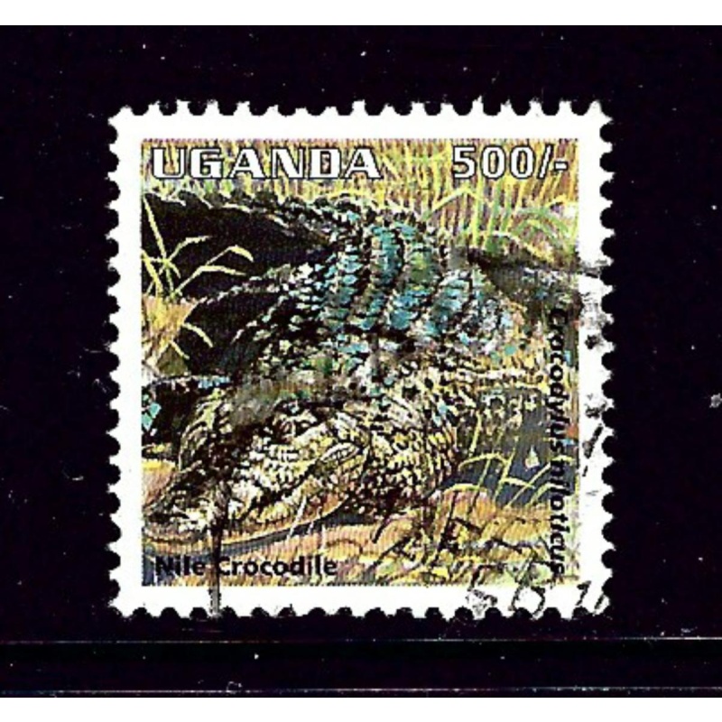 Uganda 1335 Used 1995 Crocodile