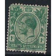 Straits Settlements 149 Used 1912 issue; short corner (an1191)