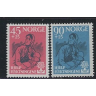 Norway B64-65 MNH 1960 World Refugee Year (an5638)