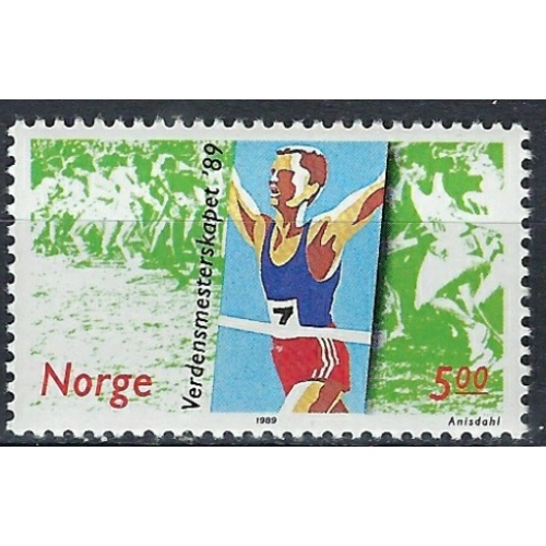 Norway 937 MNH 1989 Cross Country Running (ak1282)