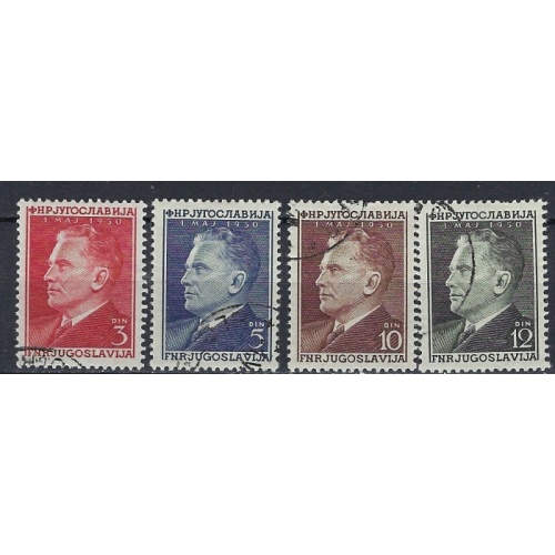 Yugoslavia 290-93 CTO 290-93 set (ak2593)