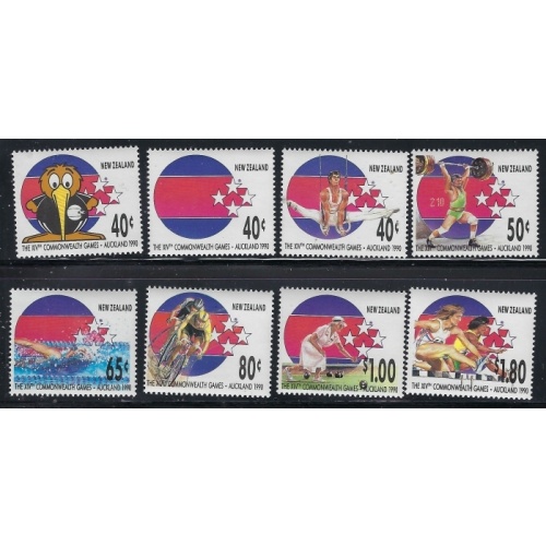 New Zealand 970-77 MNH 1989 set (an2219)