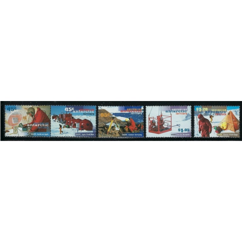 Australia Antarctic Terr L103a-06 MNH 1997 set; been folded (ha1235)