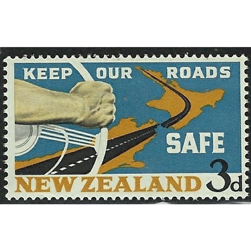 New Zealand 365 MNH 1964 Road Safety (fe8952)