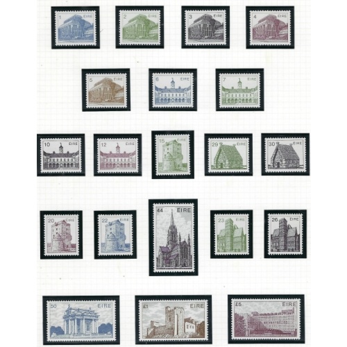 Ireland 537-56 MNH 1982-90 Architecture (an4568)