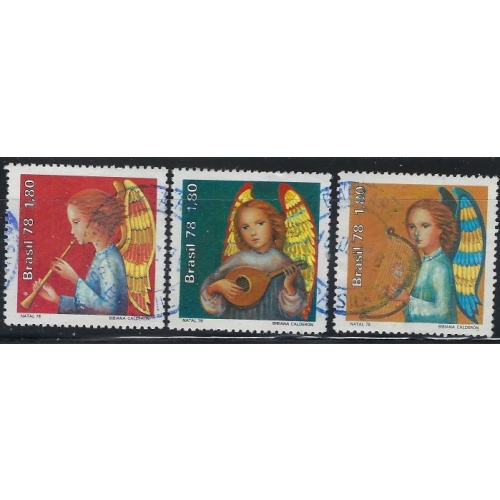 Brazil 1593-95 Used 1978 set (fe9689)