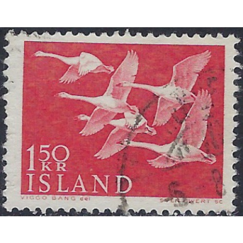 Iceland 298 Used 1956 issue (ak6425)