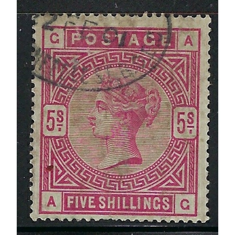 Great Britain 108 Used 1884 issue number penciled on back (ap9976)