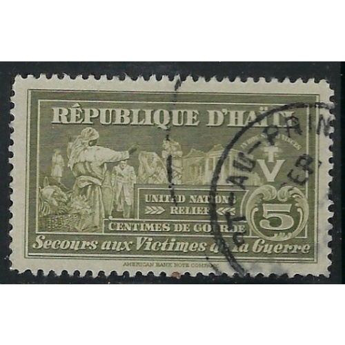 Haiti RA3 Used 1944 issue (an8958)