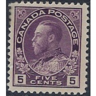 Canada 116 MH 1922 issue (ak6727)