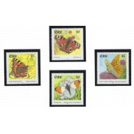 Ireland 1262-65 MNH 2000 Butterflies (an8825)