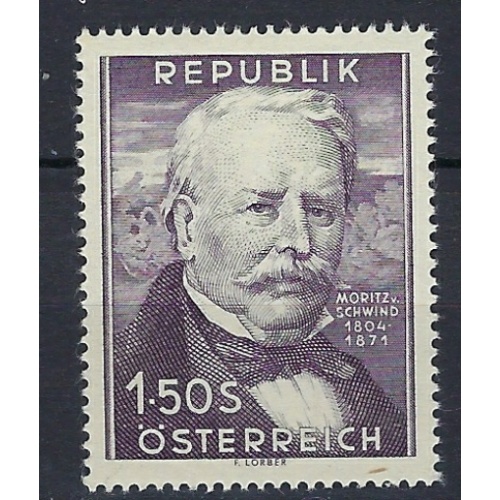Austria 591 MH 1954 issue (an7731)