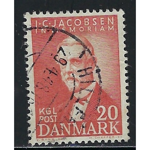 Denmark 304 Used 1947 issue (fe1012)