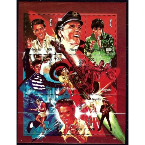 Mongolia 2228 MNH 1996 Elvis Presley (ak2157)