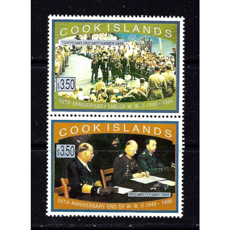Cook Is 1198 NH 1995 End of WWII Anniv #2