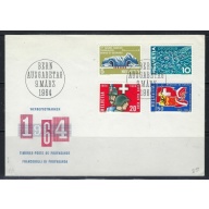 Switzerland 434-37 FDC 1964 (cc1009)