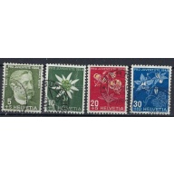 Switzerland B137-40 Used 1944 issues (ak1018)
