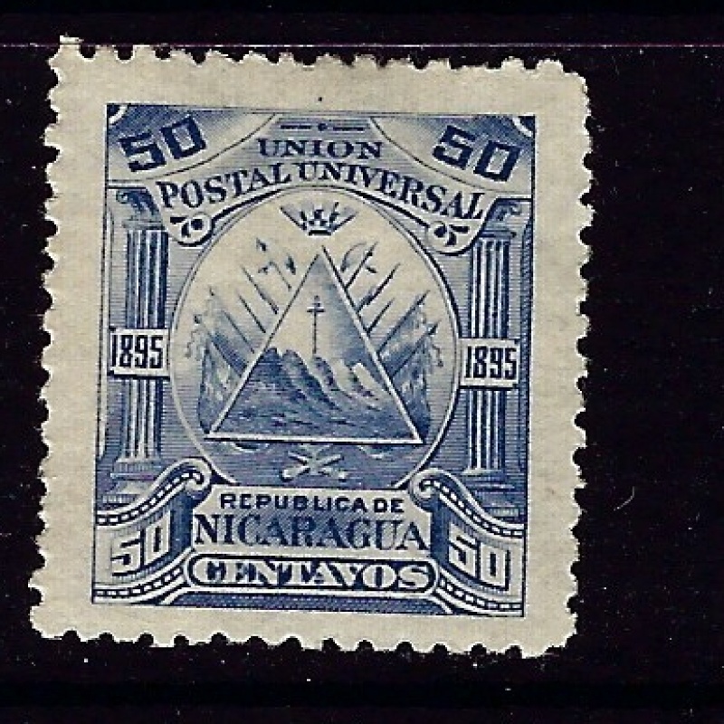 Nicaragua 76 MH 1895 issue