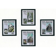 New Zealand 876-79 MNH 1987 National Parks System (an1472)