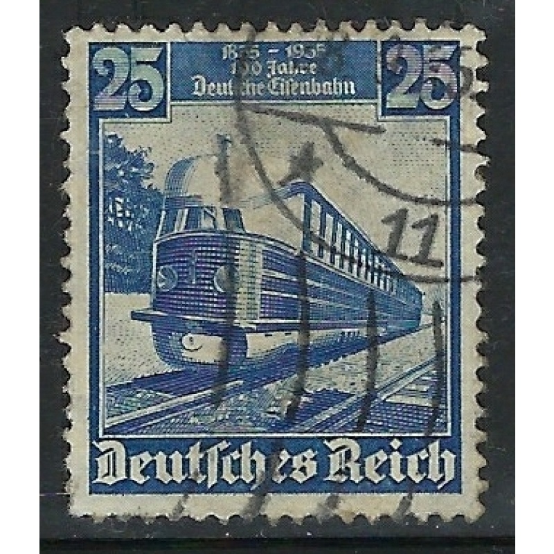 Germany 461 Used 1935 issue; heavy album offset on back (an6408)