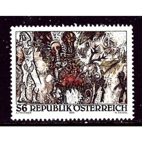 Austria 1685 Used 1995 Painting    (ap5655)