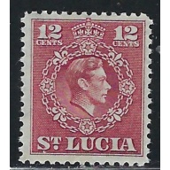 St Lucia 142 MLH 1949 issue (an6602)