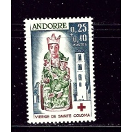 French Andorra B1 MNH 1964 issue