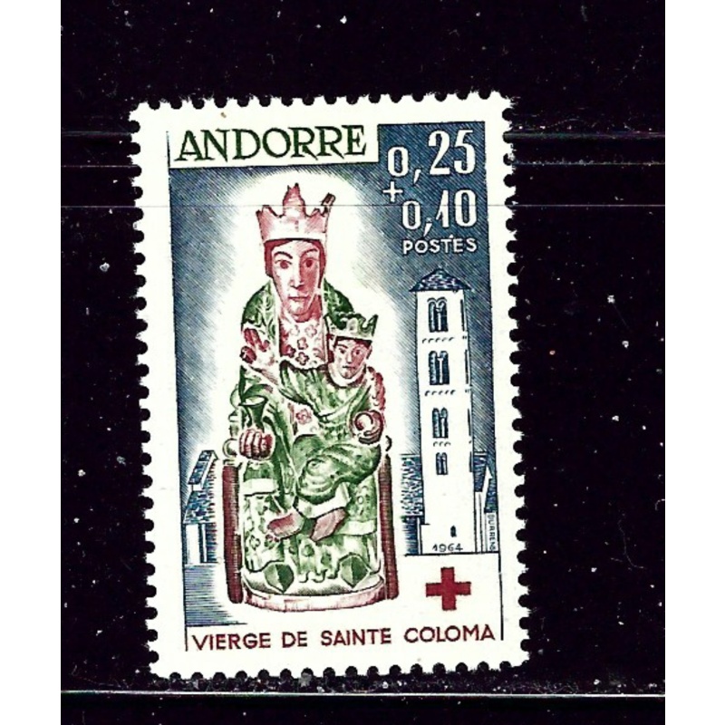 French Andorra B1 MNH 1964 issue