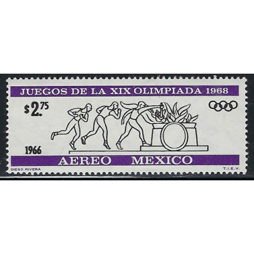 Mexico C320 MNH 1966 issue (an3707)
