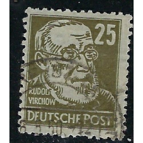 Germany DDR 10N38 Used 1948 issue (ak4907)