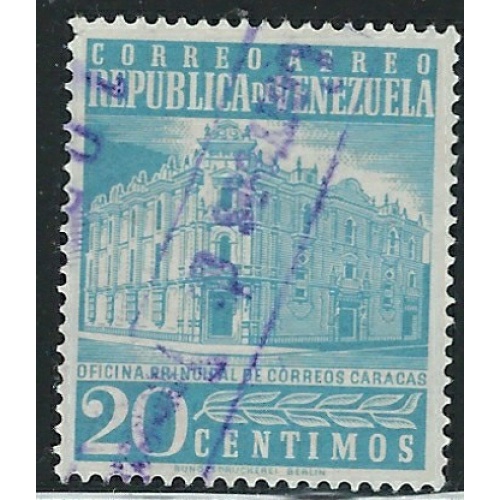 Venezuela C661 Used 1958 issue (fe6580)